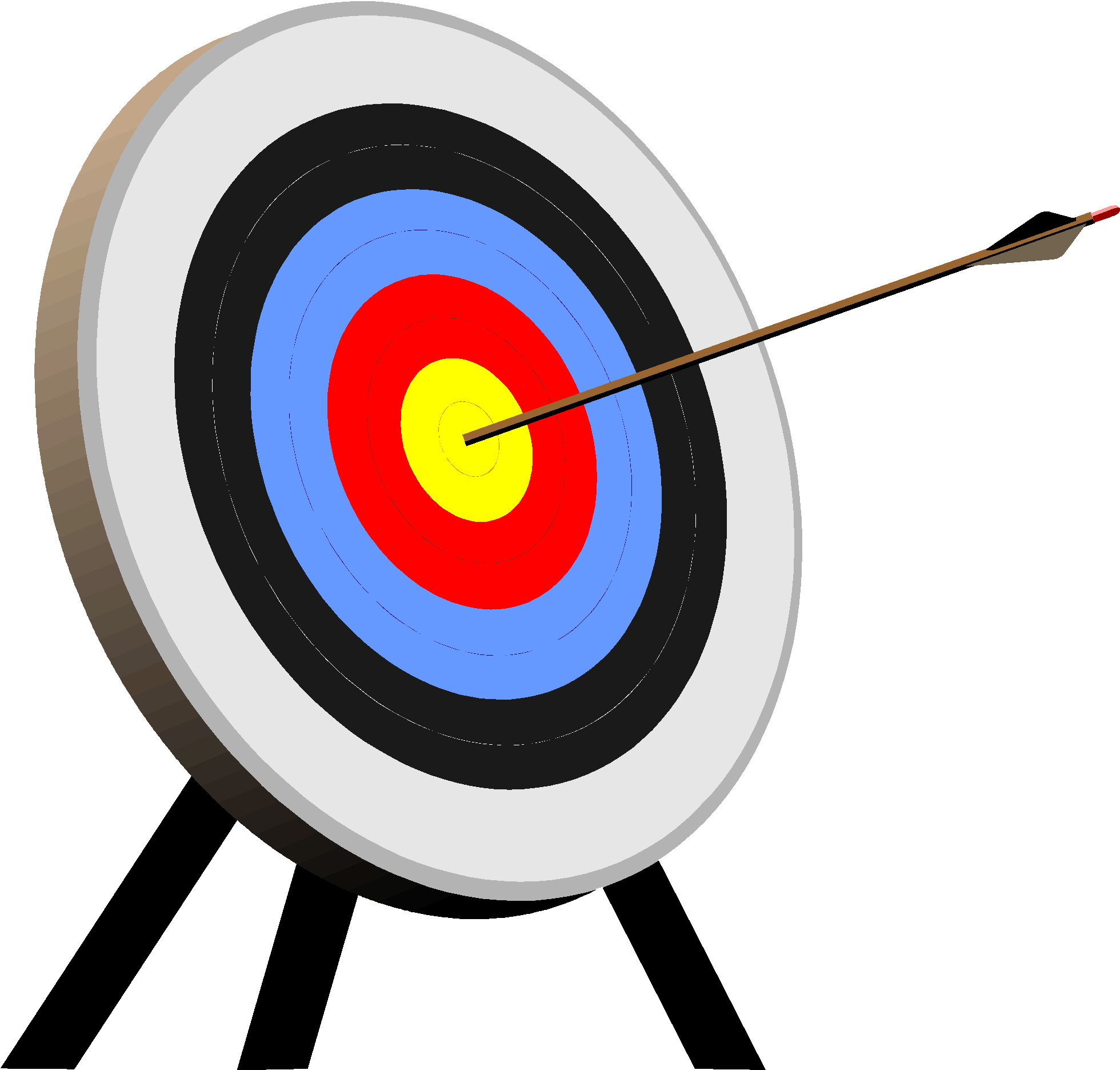 Archery Target Clipart
