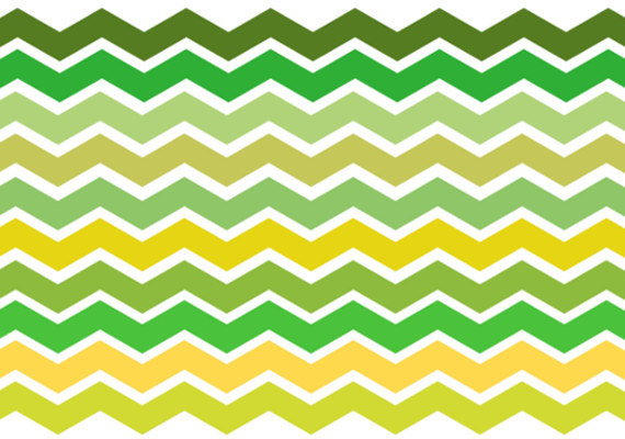 10 Chevron Borders // Chevron Clipart // Green by creativeknitch
