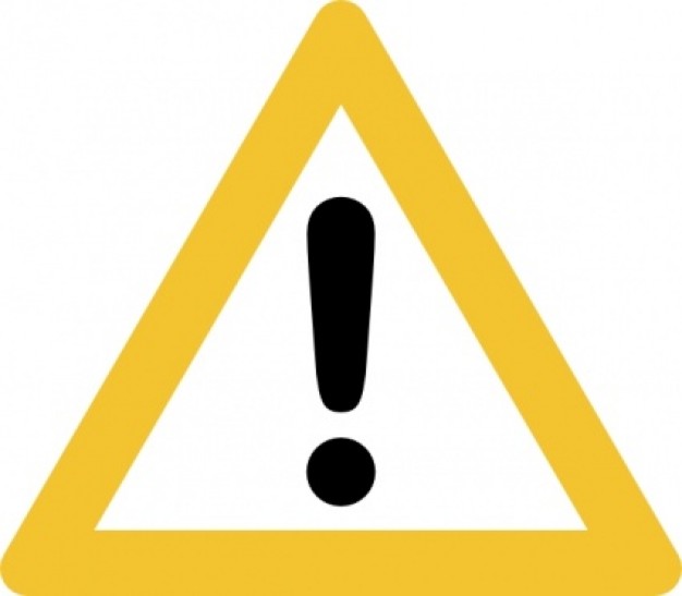 Caution Signs Clip Art - ClipArt Best