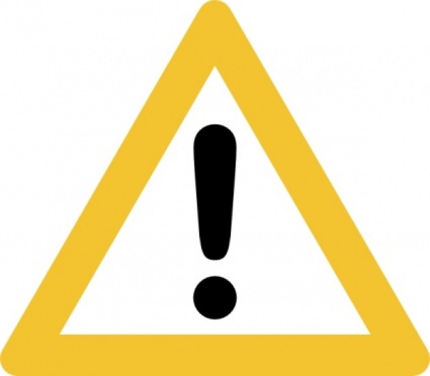 Caution Signs Clip Art - ClipArt Best