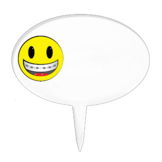 Braces Cake Toppers, Braces Cake Picks & Decorations