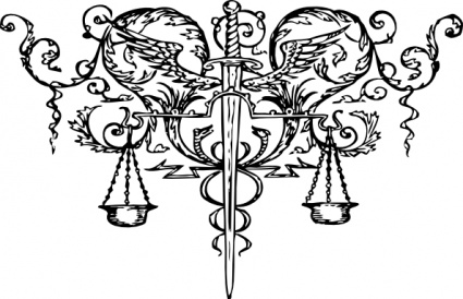 Download Sword Of Justice Tattoo clip art Vector Free