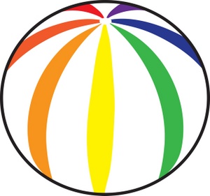 Beach Ball Clip Art