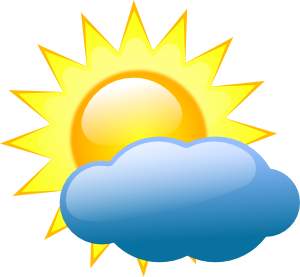 Weather Symbols clip art - vector clip art online, royalty free ...