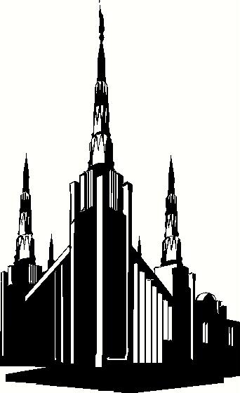 Oregon Portland Temple Vinyl Decal | Car Decal | LDS Temples ...