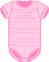 Clothesline Baby Shower Theme