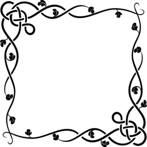 Vine Border Clipart Black And White - Free Clipart ...