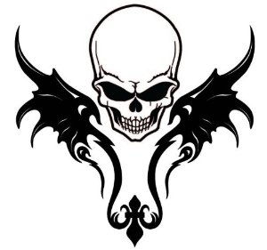 Tribal Tattoo design of a bat , Vinyl stickers, sticker , Deco , H ...