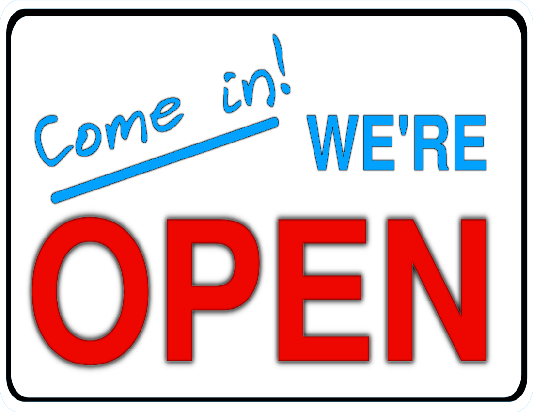 Open Sign Clip Art