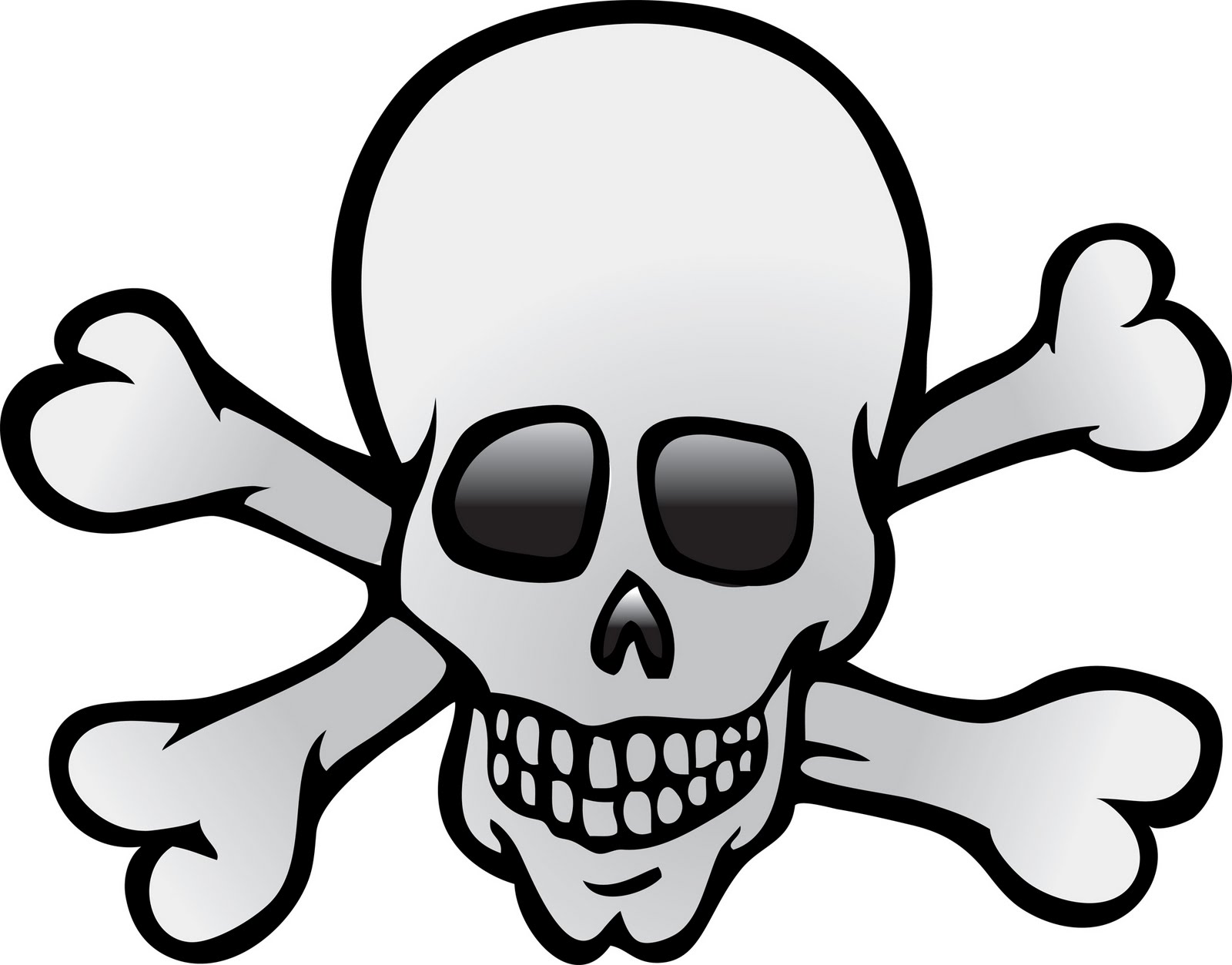 Pirate Skull And Crossbones Clipart