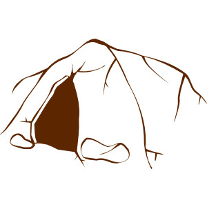 Cave Entrance clip art - vector clip art online, royalty fre ...