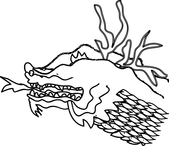 Dragon 12 Chinese new Year 2 12 Art Coloring Book Colouring Sheet ...