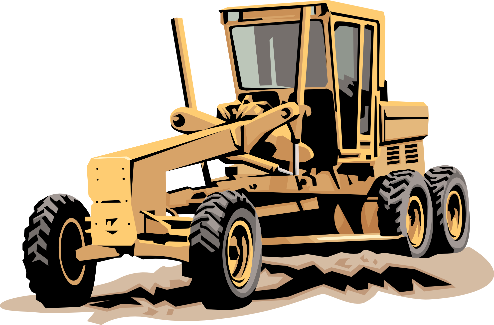 Construction Equipment Clipart