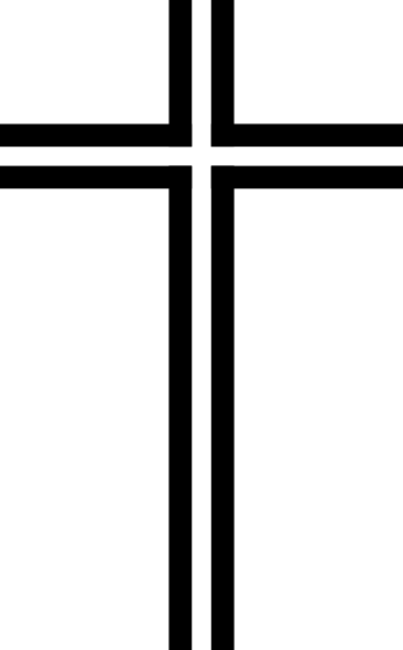Black Christian Cross Png - Free Clipart Images