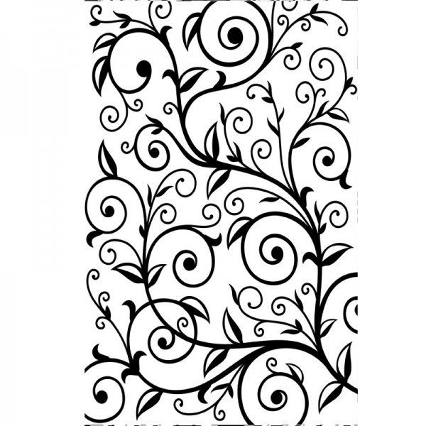 Darice 4.23” x 5.75” Embossing Folders - Vine Pattern Folder ...