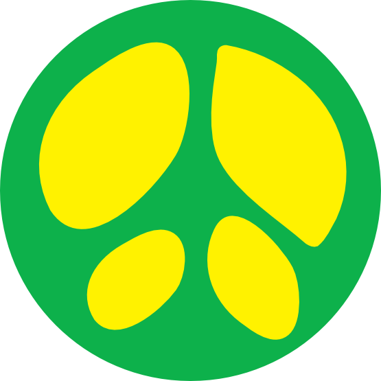 Clip Art: Funky Peace Sign Peace Symbol ...