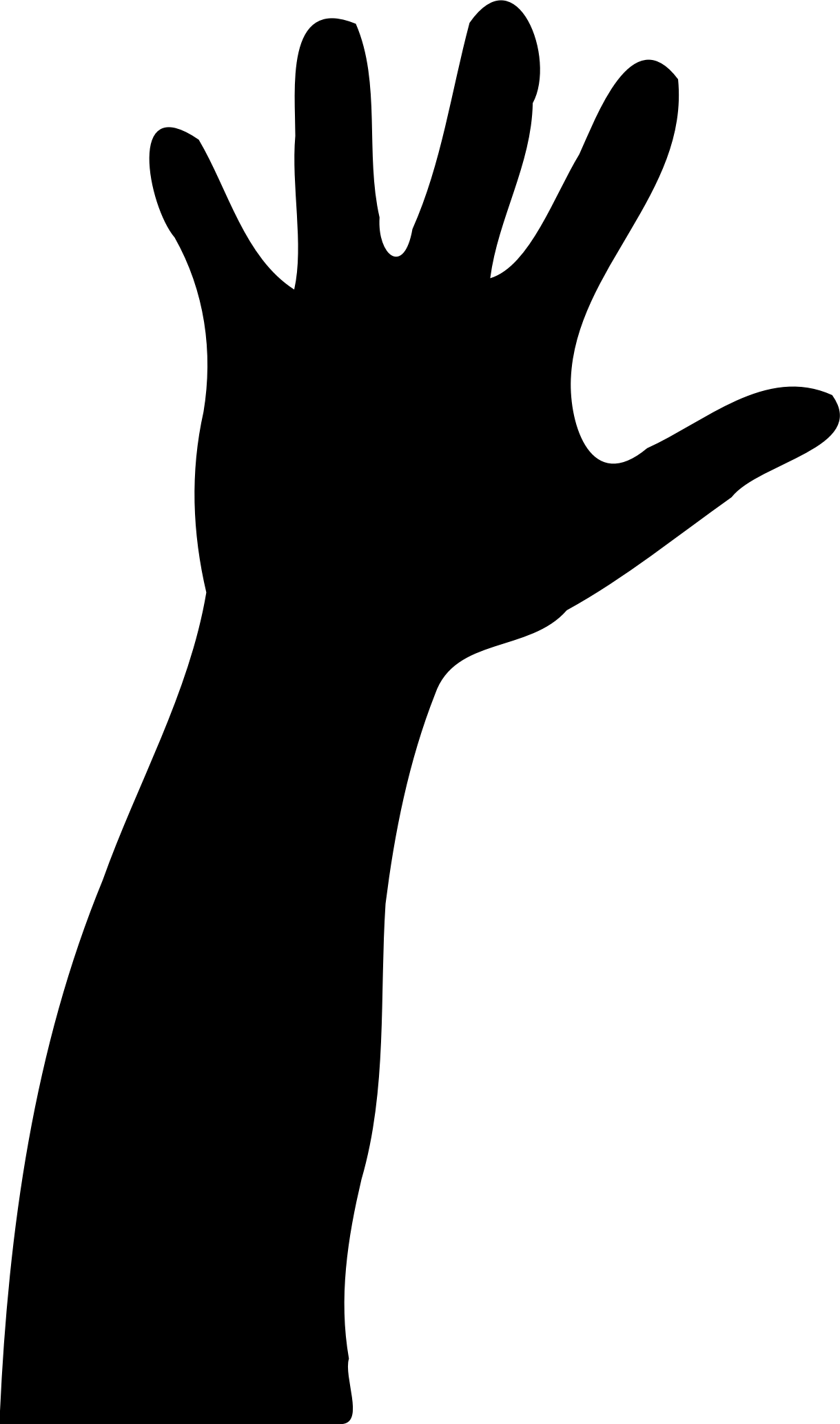Reaching Arms Clipart