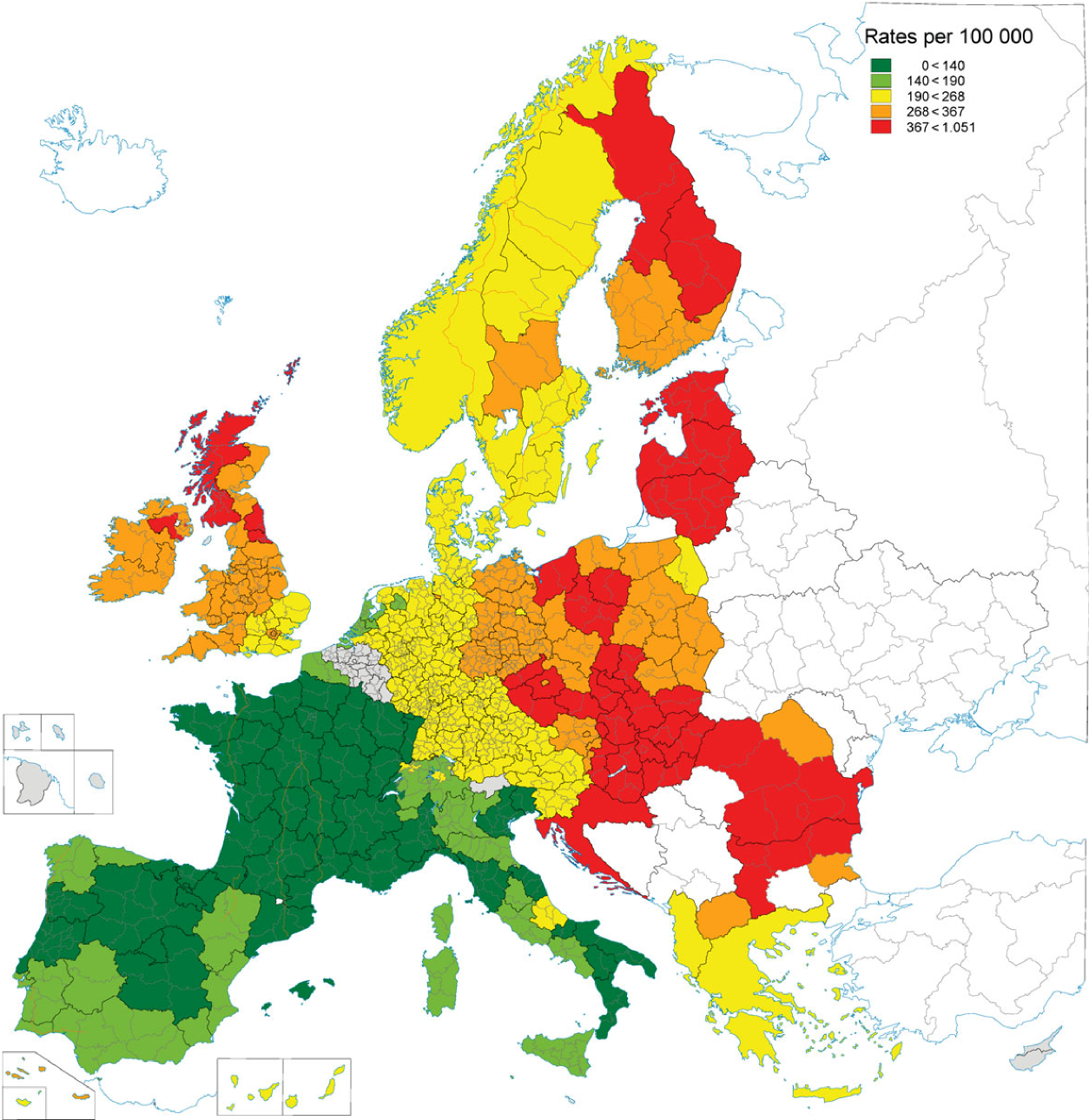 And Yet Another Tale of Two Maps | JayMan's Blog