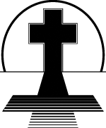 Black and White Sunset Cross | Cross Clip Art - Christart.