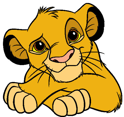 Lion king head clipart