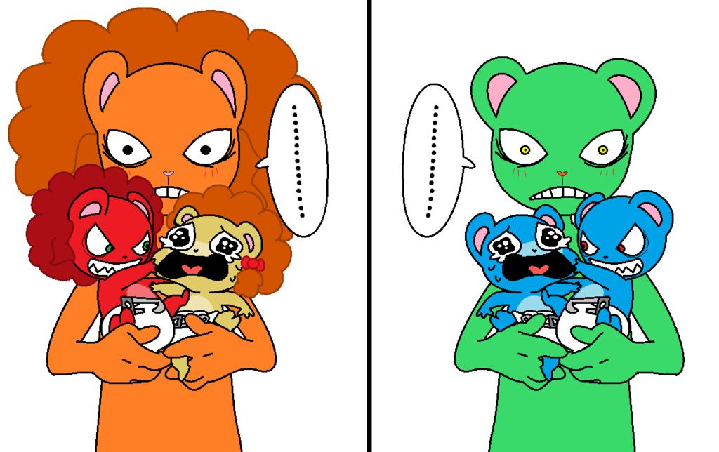 Htf Base 1 By Bearbalam1999- Disco-flippy Flipped by Ask-Children ...