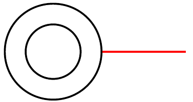 tikz pgf - Path terminating on a node with draw double - TeX ...