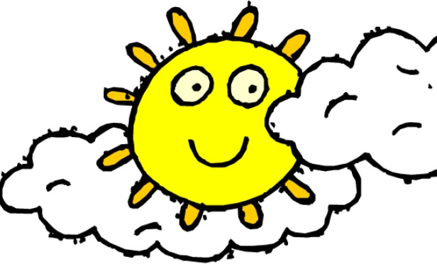 Best Partly Cloudy Clipart #10539 - Clipartion.com