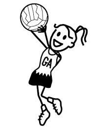 netball cartoon Gallery