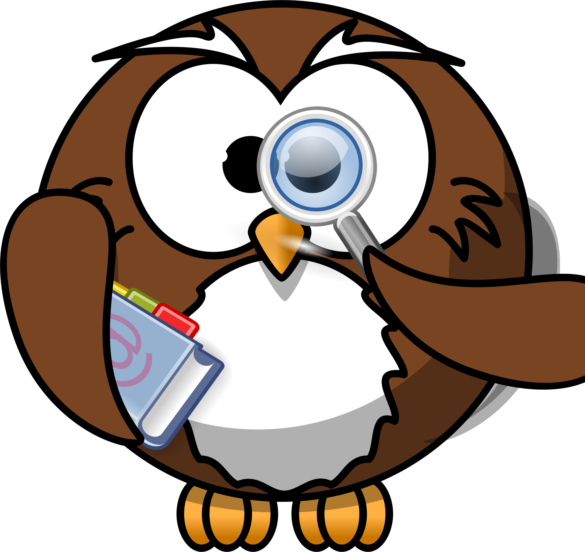 Smart Owl Clipart