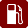 Gas Station Black clip art - vector clip art online, royalty free ...