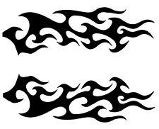 Flame Vehicle Graphics Car Vinyl Decals 42 x 11 in Parts ...