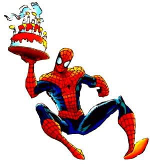 Spider-man Birthday Clipart