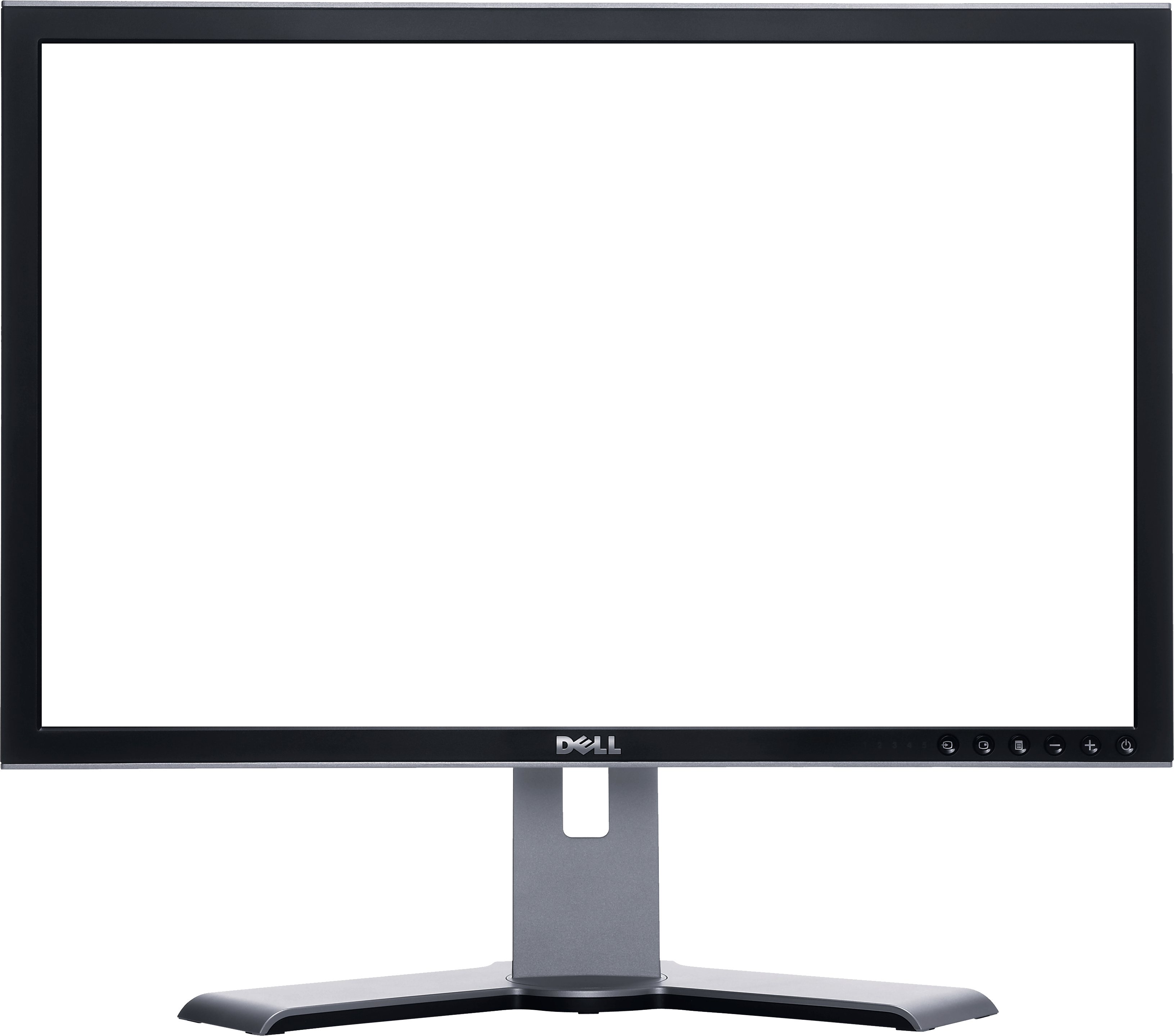 Blank computer screen clipart