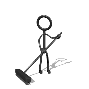Stick Man Pushing - ClipArt Best