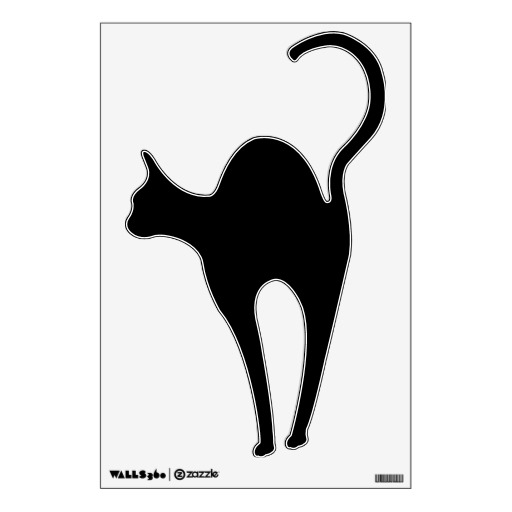 Halloween Black Cat Silhouette - Free Clipart Images