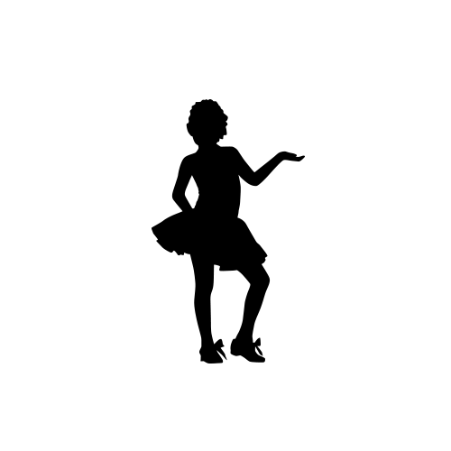 TAP DANCER SILHOUETTES (Decals) Tap Dancing Youth Silhouette Decals...