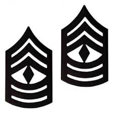 Amazon.com: Military, 1Sg Rank Army, Vinyl Car Decal, &#39;Black&#39;, &#39;5 ...
