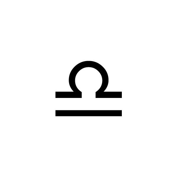 Libra Symbol | Libra Zodiac Tattoos ...