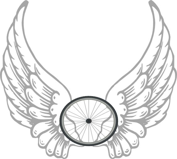 Simple angel wings template angel wing transparent clip art ...