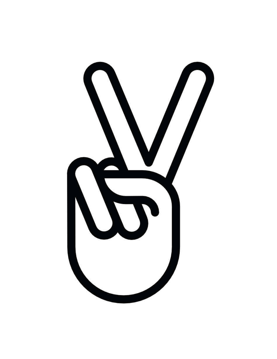 Vector Peace Sign Clipart - Free to use Clip Art Resource
