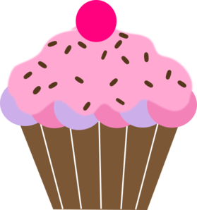 Cute Birthday Cupcake Clip Art - Free Clipart Images