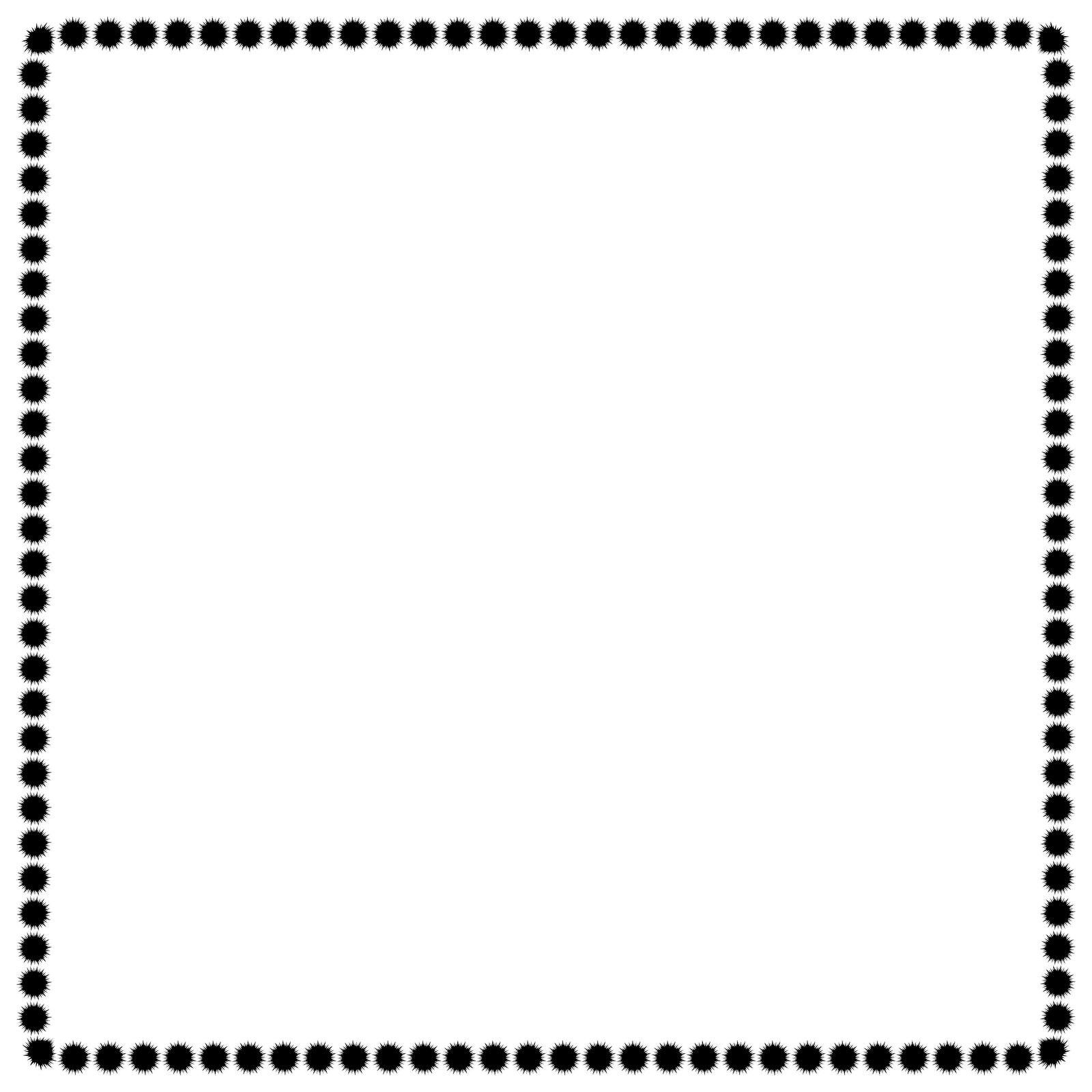 Black Dot Border Clipart