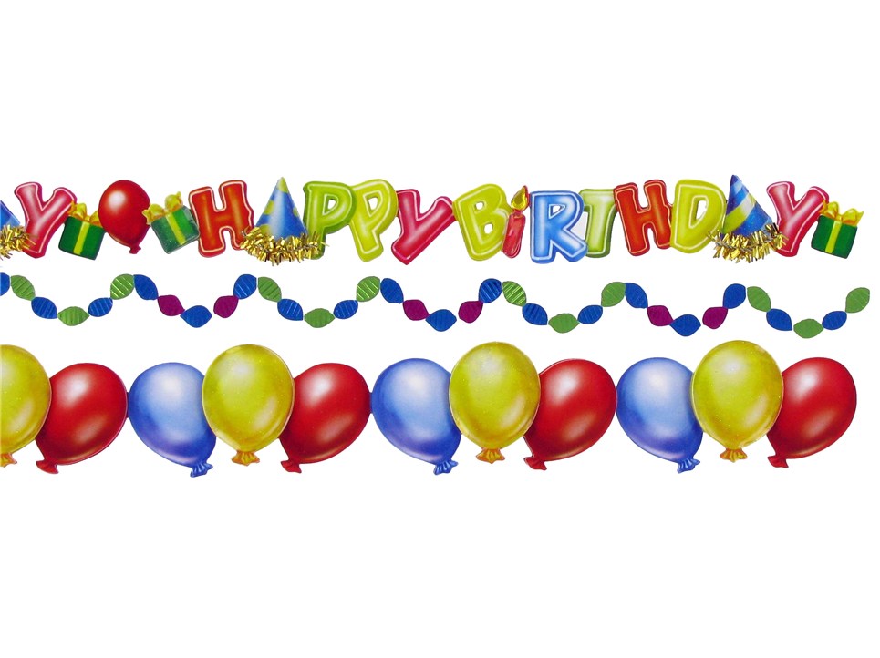 Birthday Border - Clipartion.com