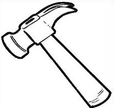 Clip Art Hammer - Tumundografico
