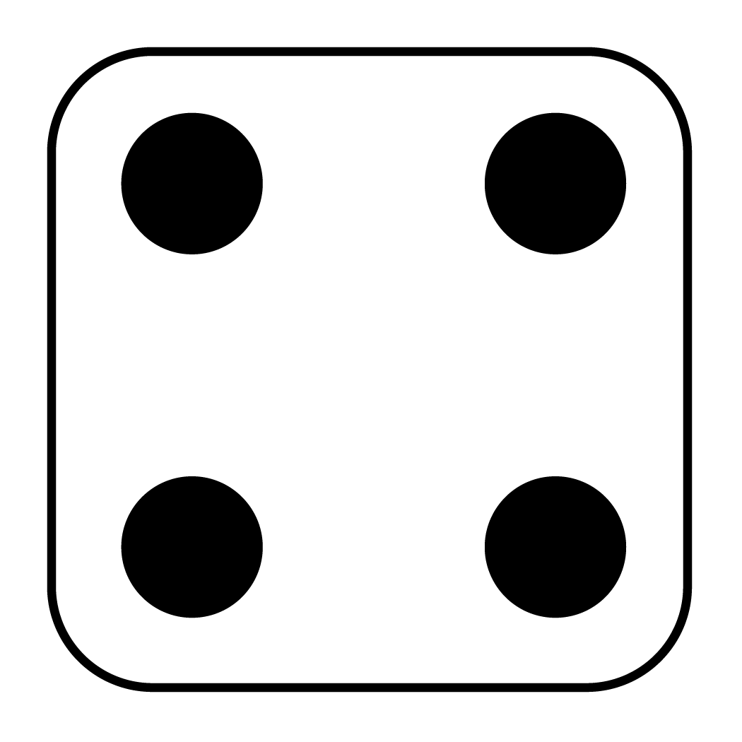 Dice face clip art