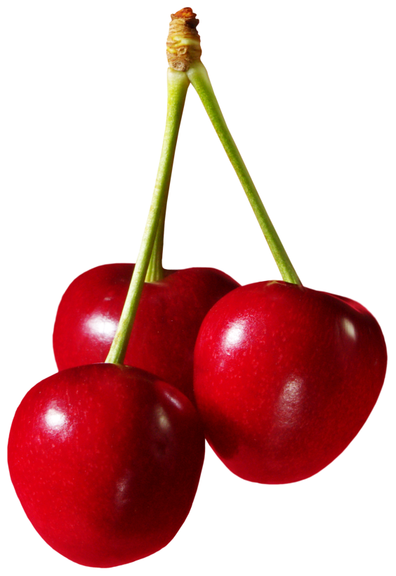 Large Cherries PNG Clipart