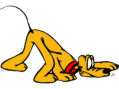 Pluto The Dog With Bone - ClipArt Best
