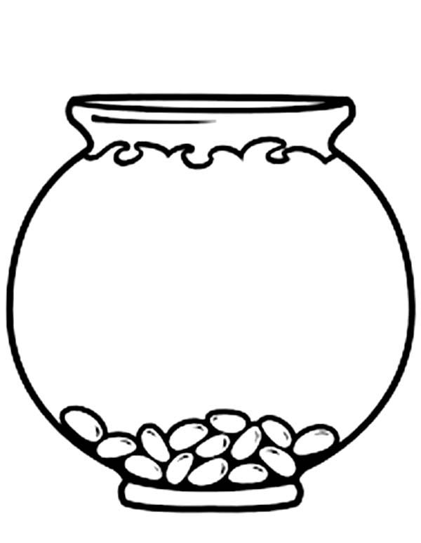 Coloring Pages Fish Bowl - Google Twit