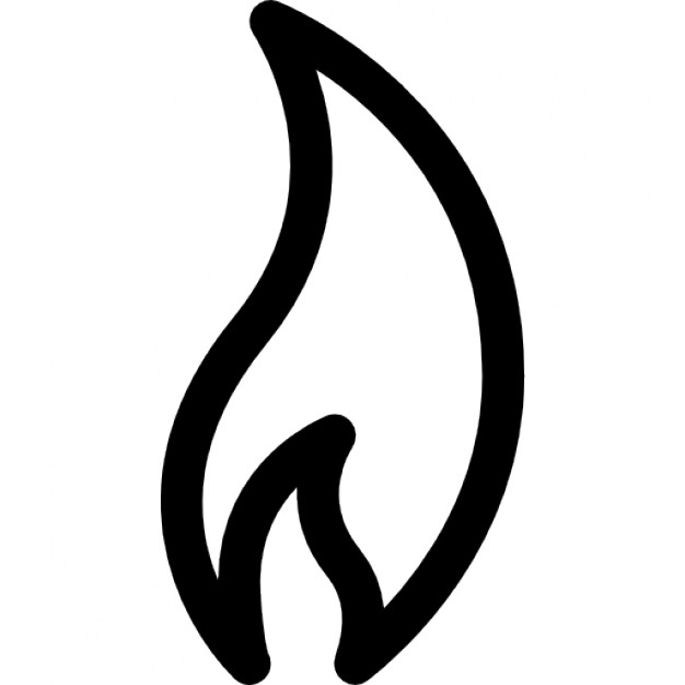 Fire outline Icons | Free Download