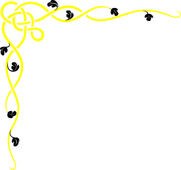 Fancy Gold Border Clipart